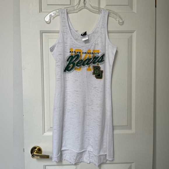NWT Baylor University Bears Graphic Tank Dress S - Picture 2 of 11